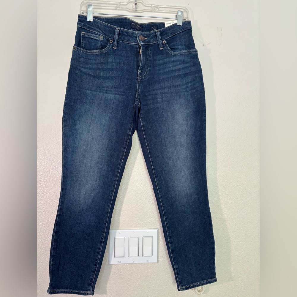 Lucky Brand Blue Low Rise Crop Lolita  Jeans